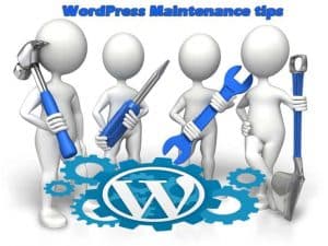 Wordpress Maintainance Tips
